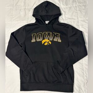 Iowa Hawkeyes Black and Gold Hoodie